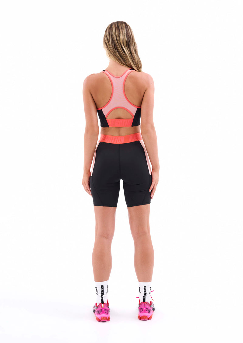 MEDAL PLAY BIKE SHORT IN BLACK