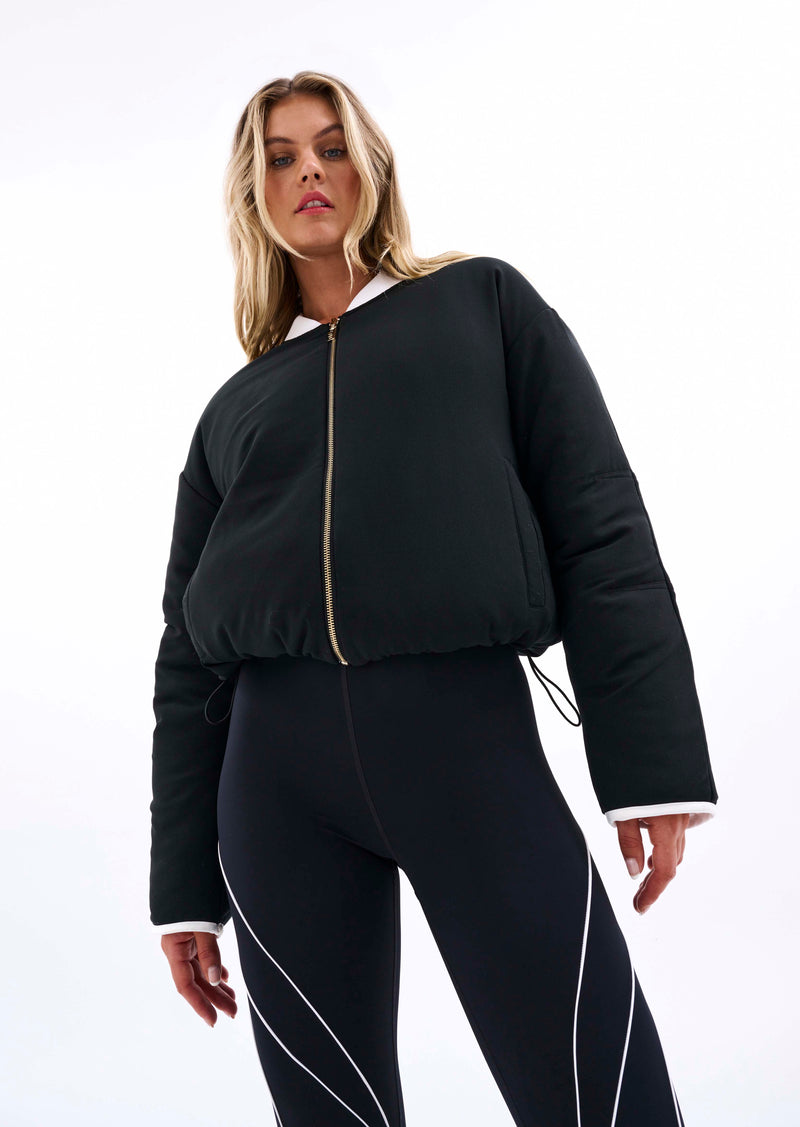 WORLD TOUR JACKET IN OPTIC WHITE