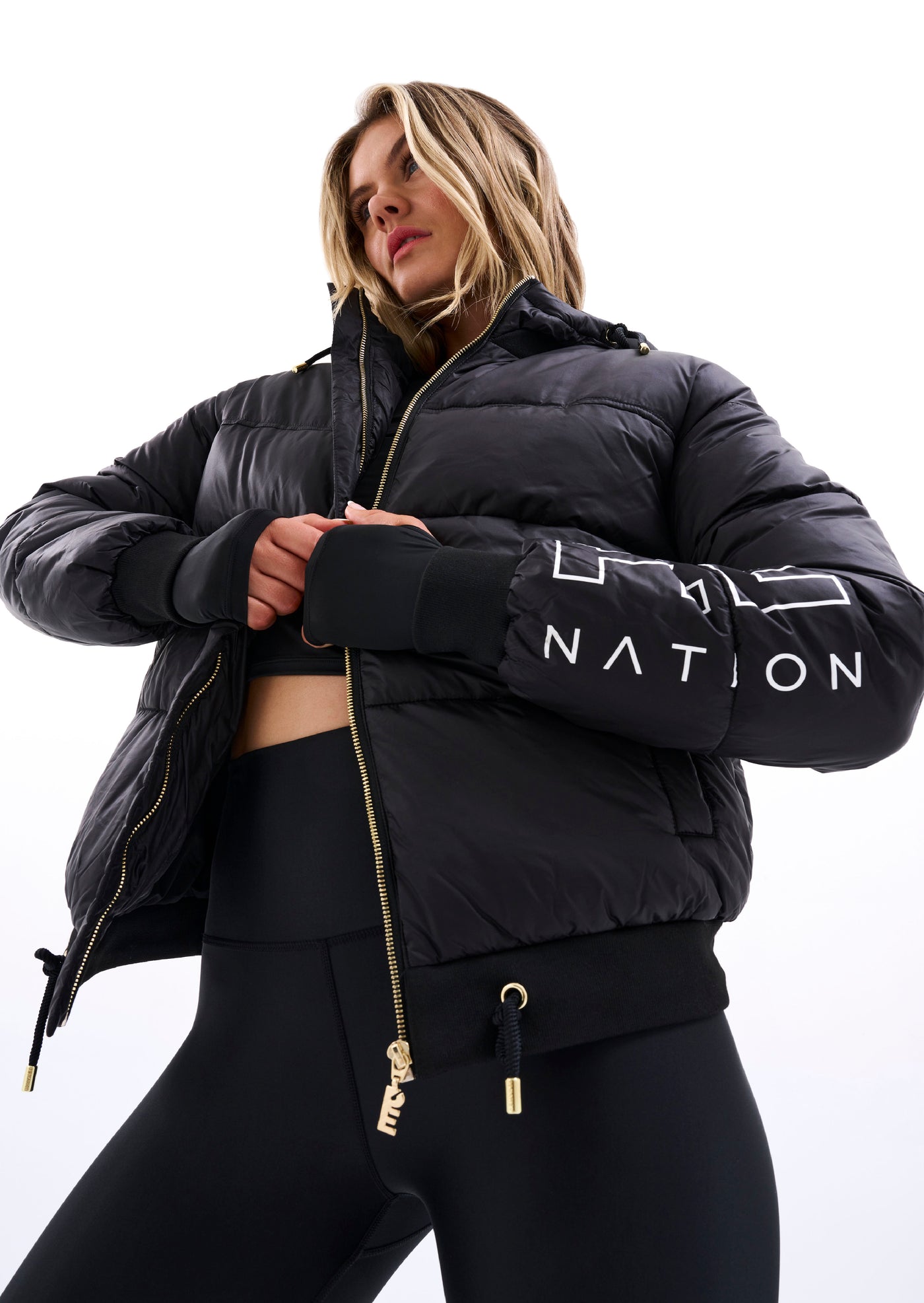 Pe nation on sale puffer jacket