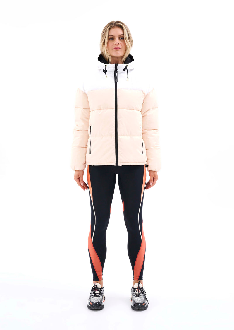 OAKMONT JACKET IN PEARLED IVORY