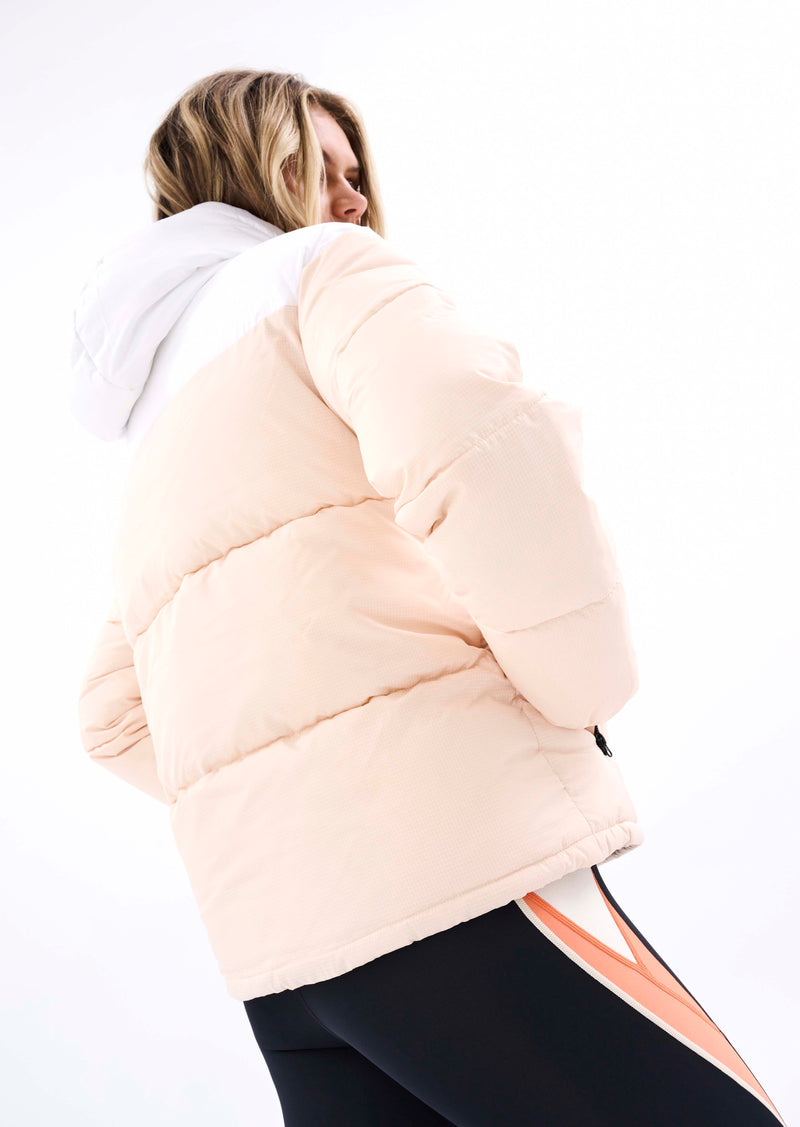 OAKMONT JACKET IN PEARLED IVORY