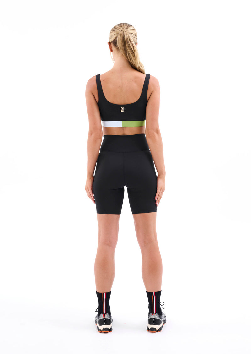 SPRINT TIME SPORTS BRA IN BLACK