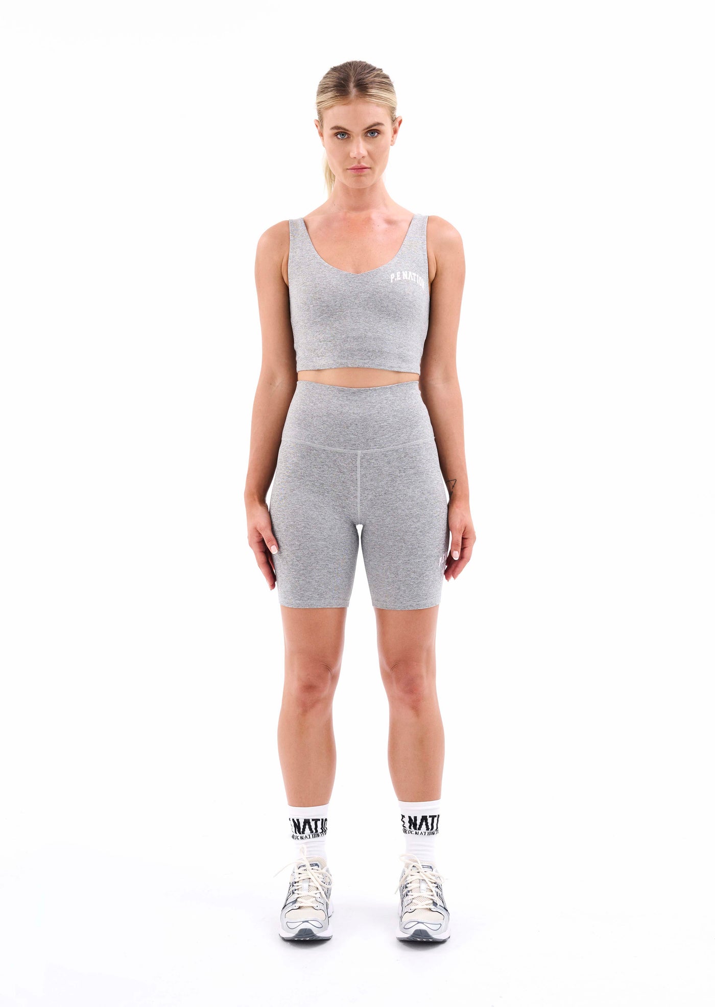 CAMINO SPORTS BRA IN GREY MARL