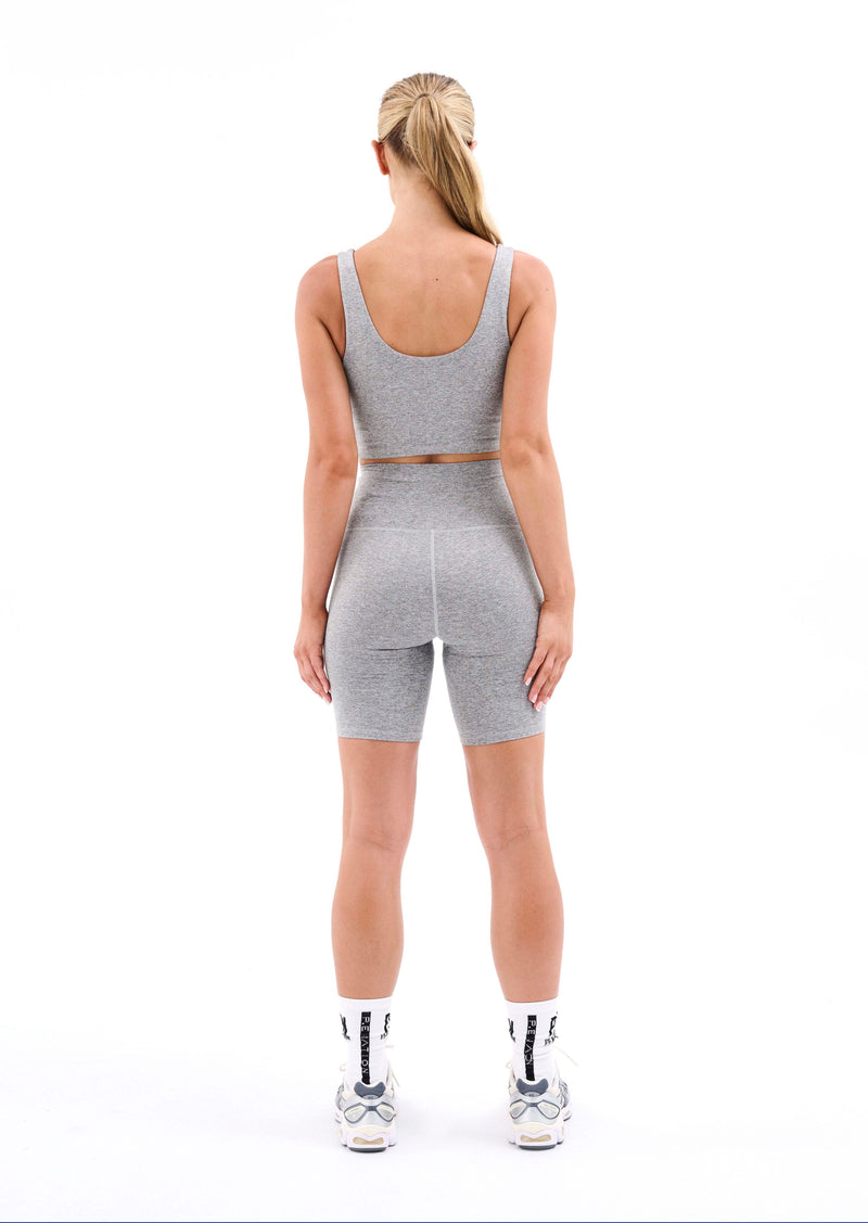 Grey biker outlet shorts women