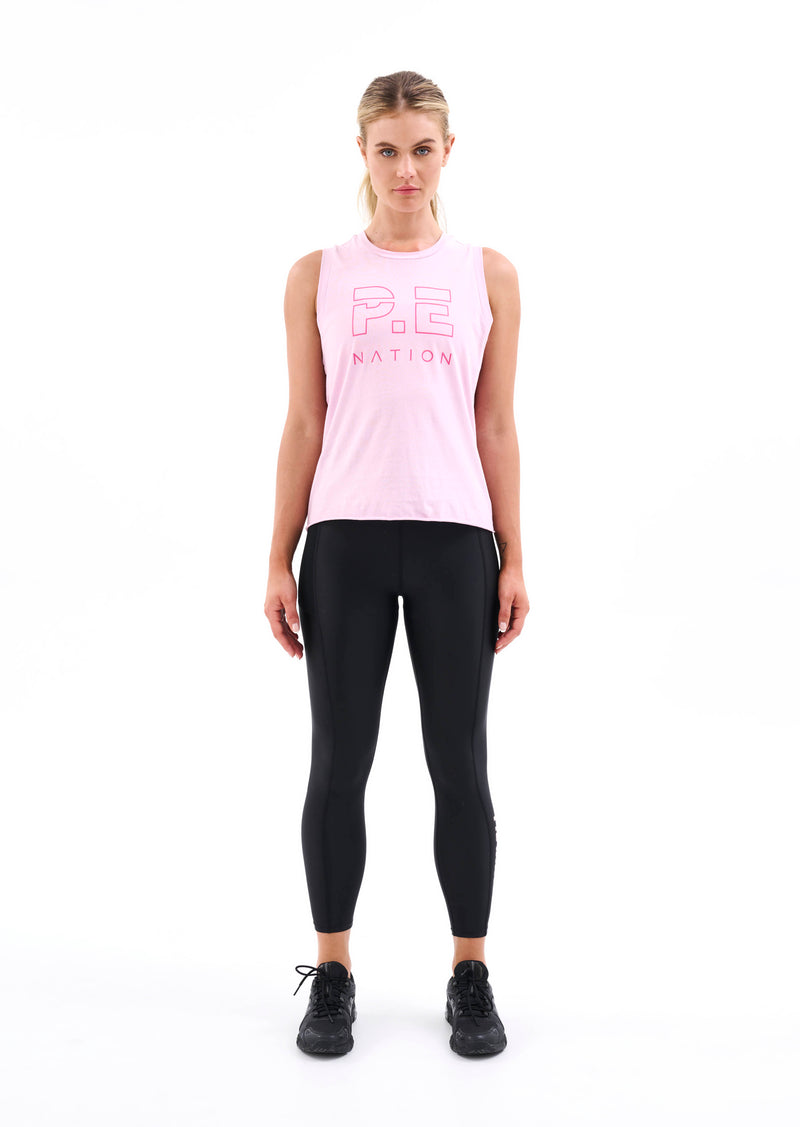 SHUFFLE TANK IN FRAGRANT LILAC