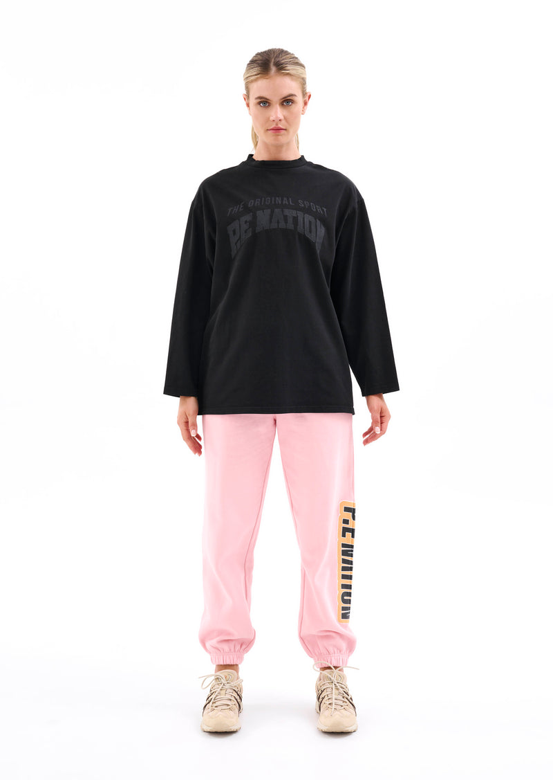 SIDEOUT LS TOP IN BLACK