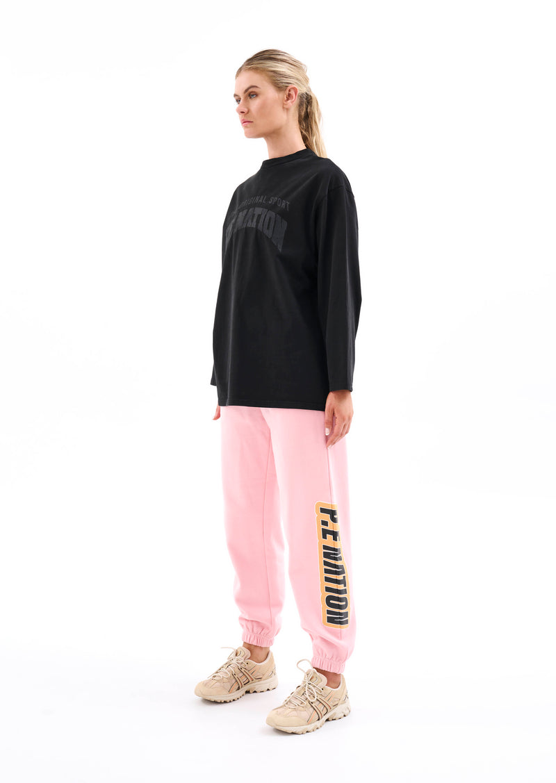 SIDEOUT LS TOP IN BLACK