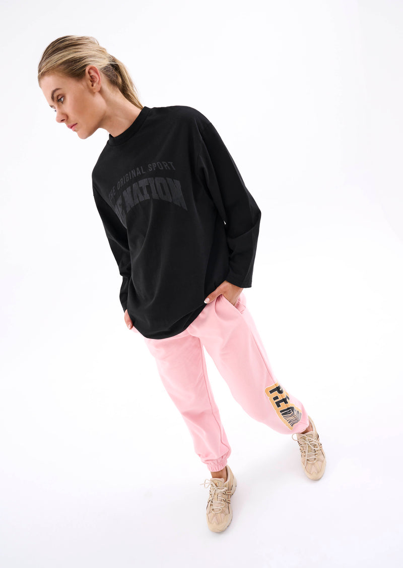SIDEOUT LS TOP IN BLACK