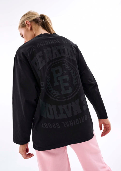 SIDEOUT LS TOP IN BLACK