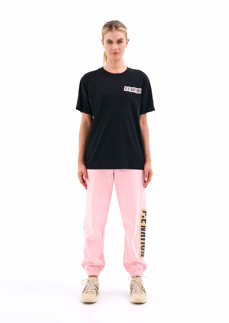 MAIN DRAW TEE IN BLACK