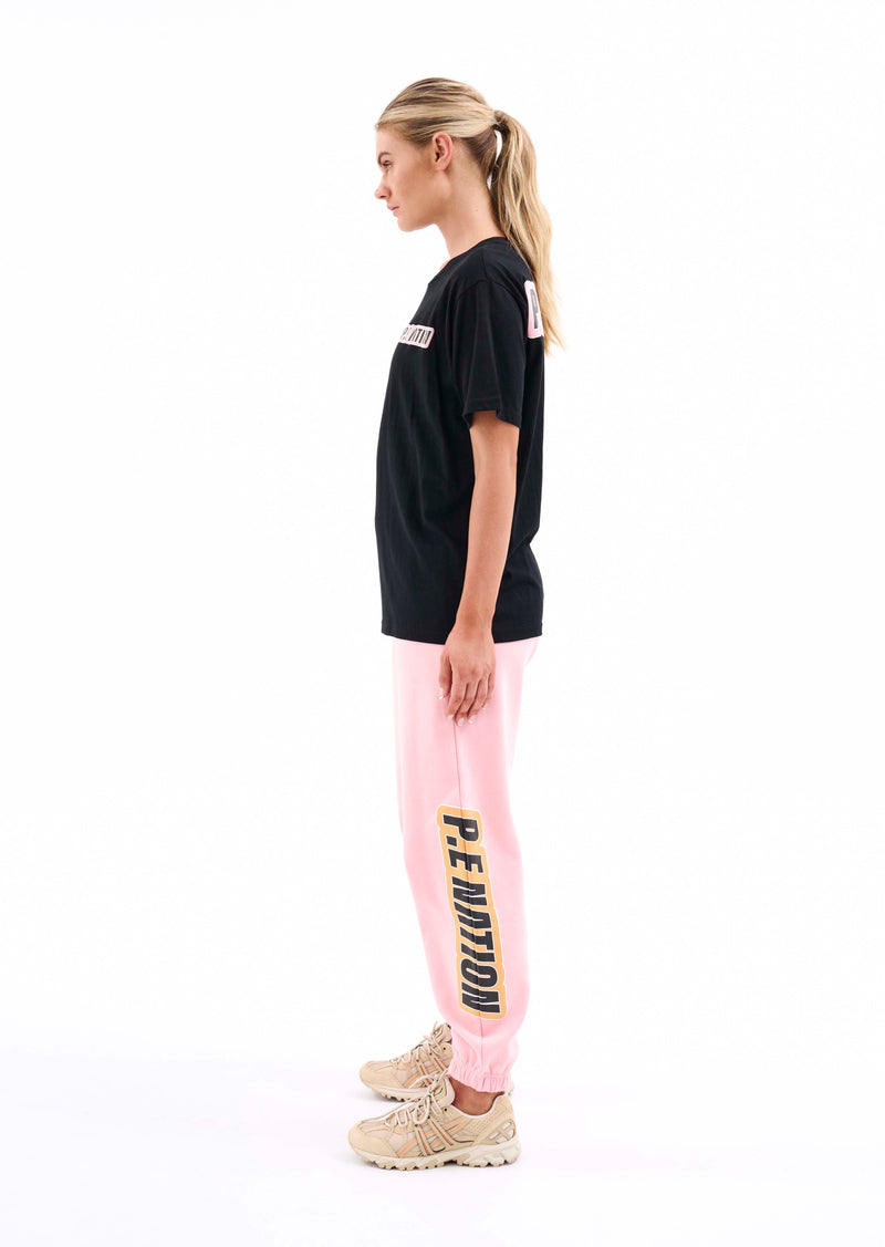 MAIN DRAW TEE IN BLACK