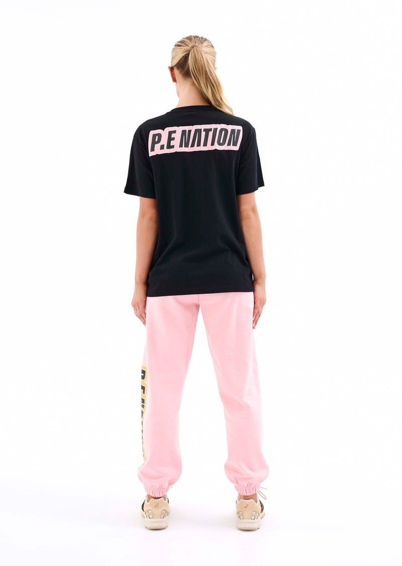 MAIN DRAW TEE IN BLACK