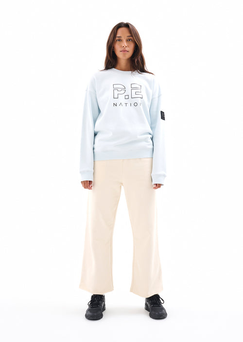 HEADS UP SWEAT IN ILLUSION BLUE