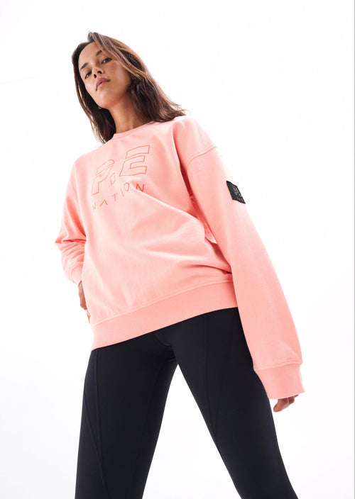 HEADS UP SWEAT IN SALMON