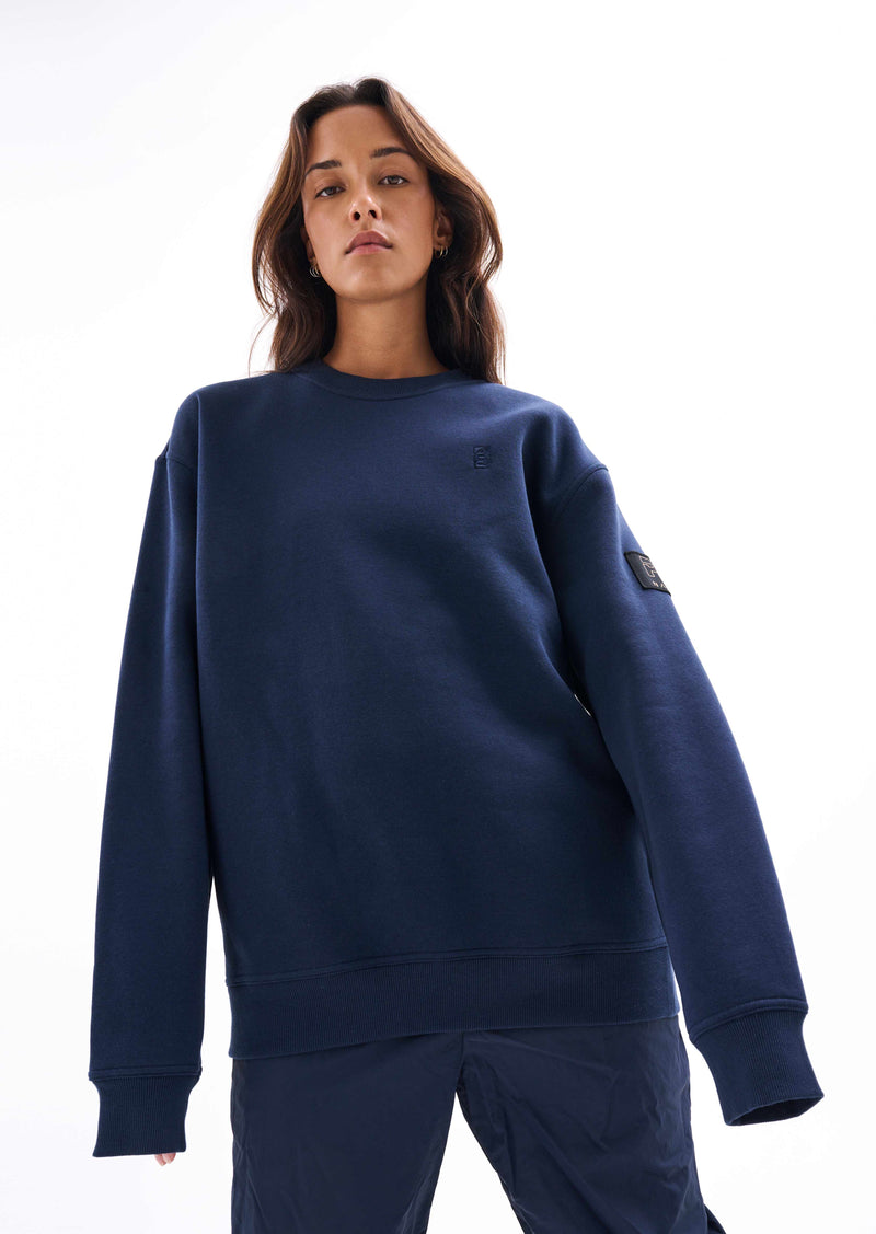 PE CREW NECK Sサイズ NAVY