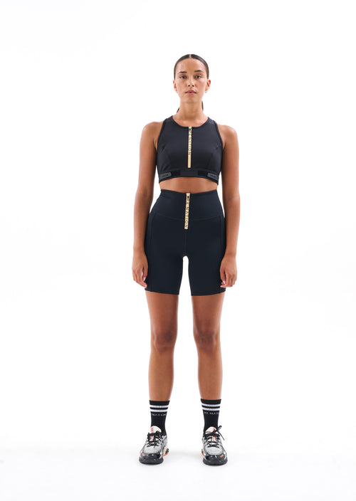 FINAL FOUR BIKE SHORT IN BLACK