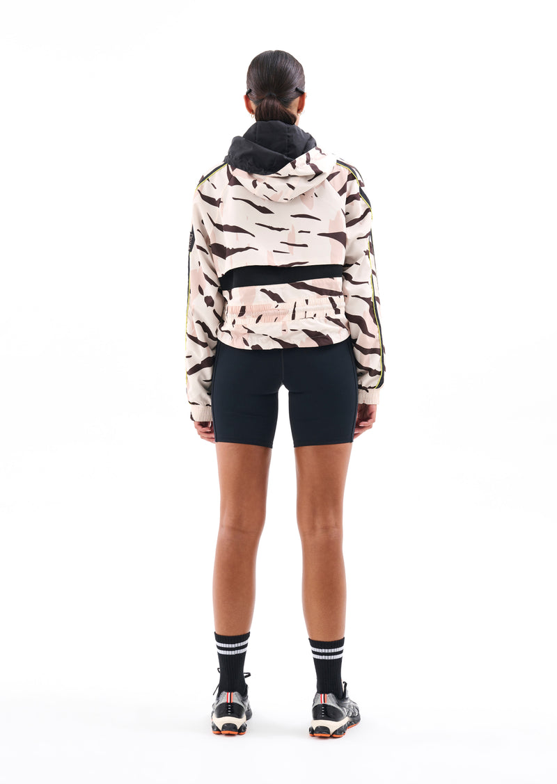 MAN DOWN JACKET IN ANIMAL PRINT