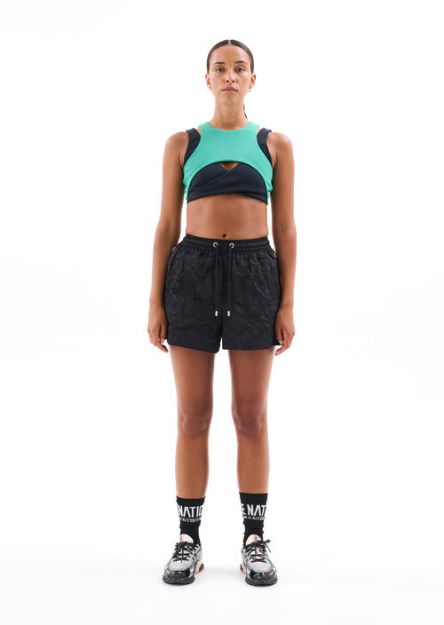 VOLLEY SHORT IN BLACK