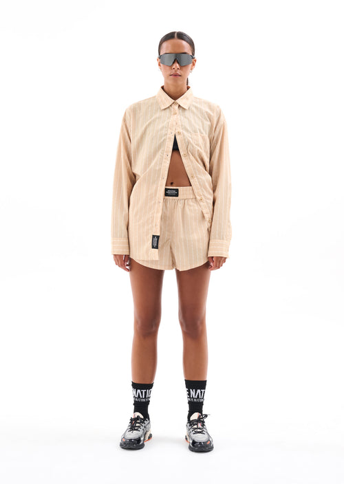 AVENTURA SHIRT IN PINSTRIPE PRINT