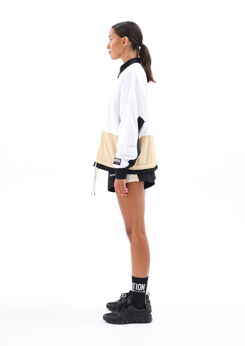 MOTION JACKET IN OPTIC WHITE