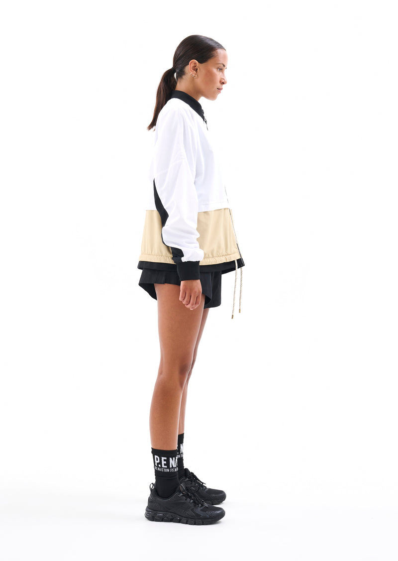 MOTION JACKET IN OPTIC WHITE