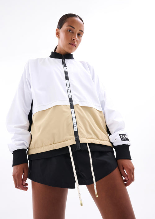 MOTION JACKET IN OPTIC WHITE