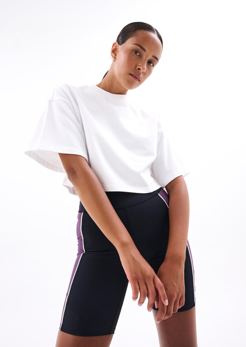 MERCER TEE IN OPTIC WHITE