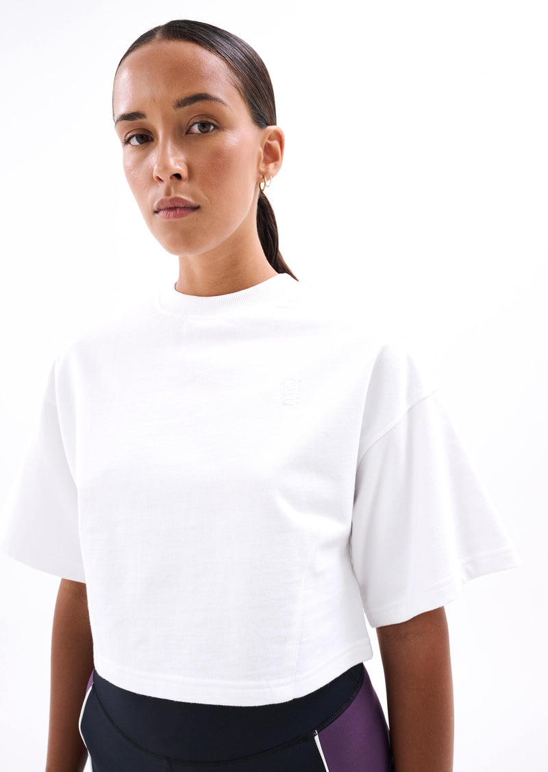 MERCER TEE IN OPTIC WHITE
