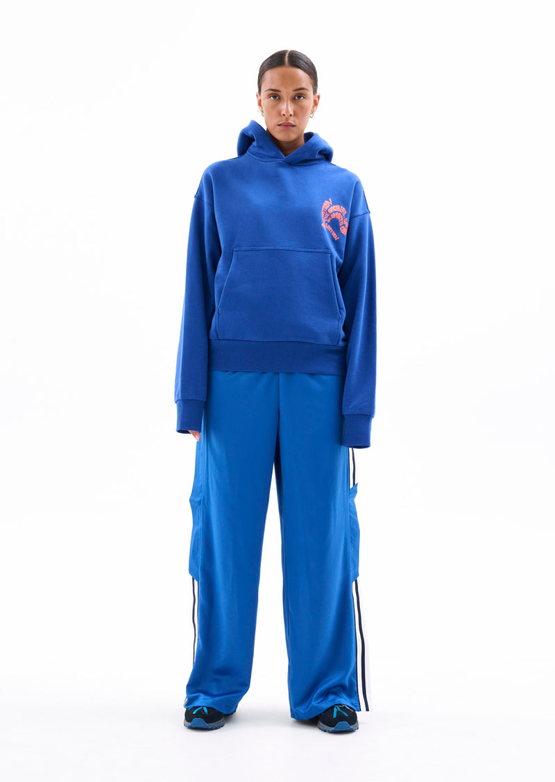 BASERUNNER HOODIE IN CLASSIC BLUE