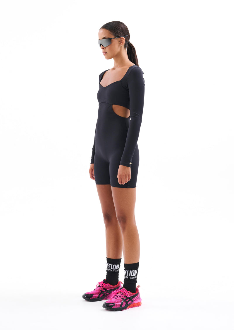 FINAL FOUR UNITARD IN BLACK