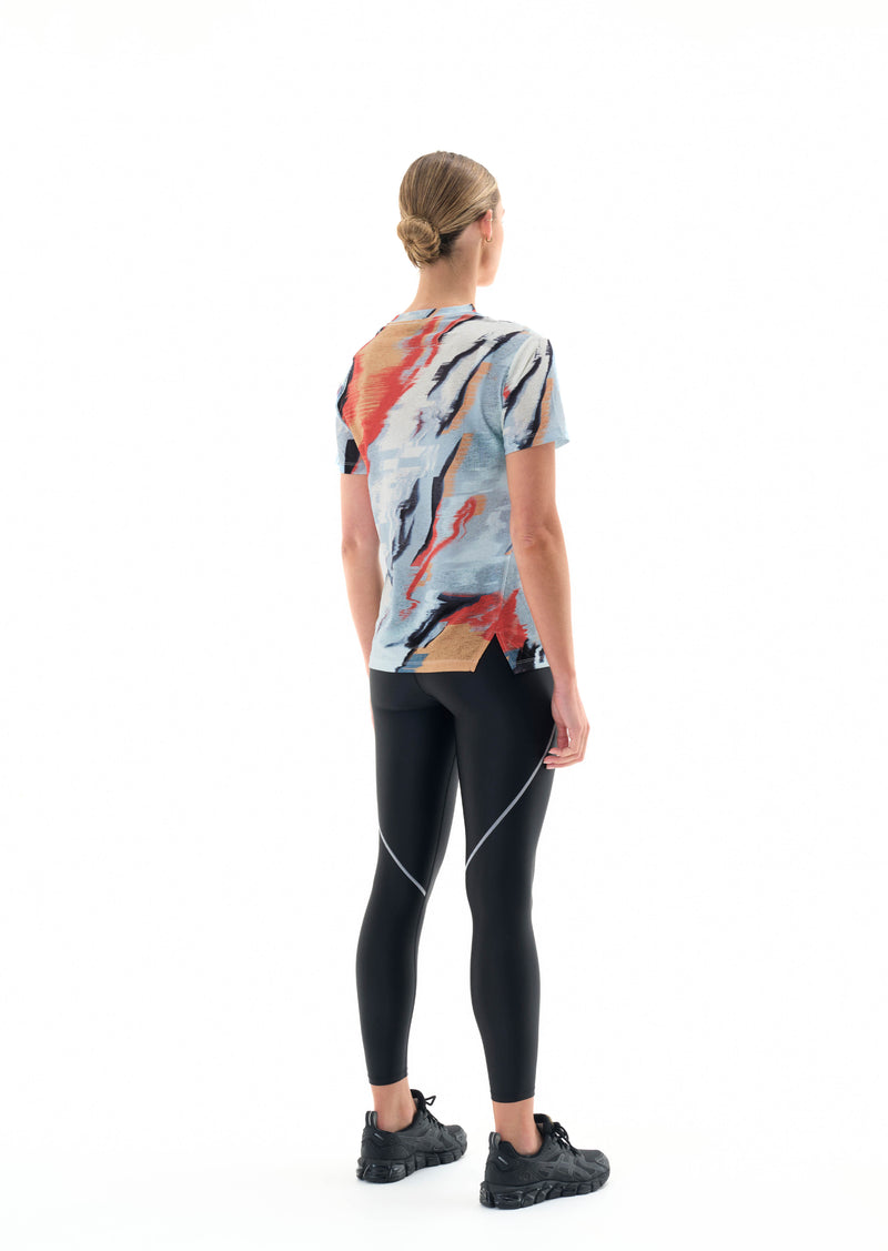 HIGH TIDE KNIT TEE IN DESERT PRINT