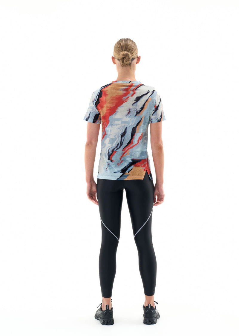 HIGH TIDE KNIT TEE IN DESERT PRINT