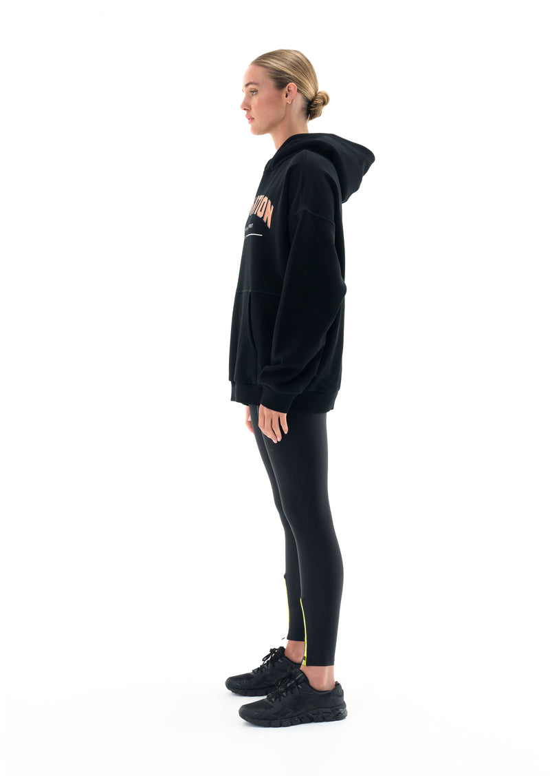 INITIALISE HOODIE IN BLACK