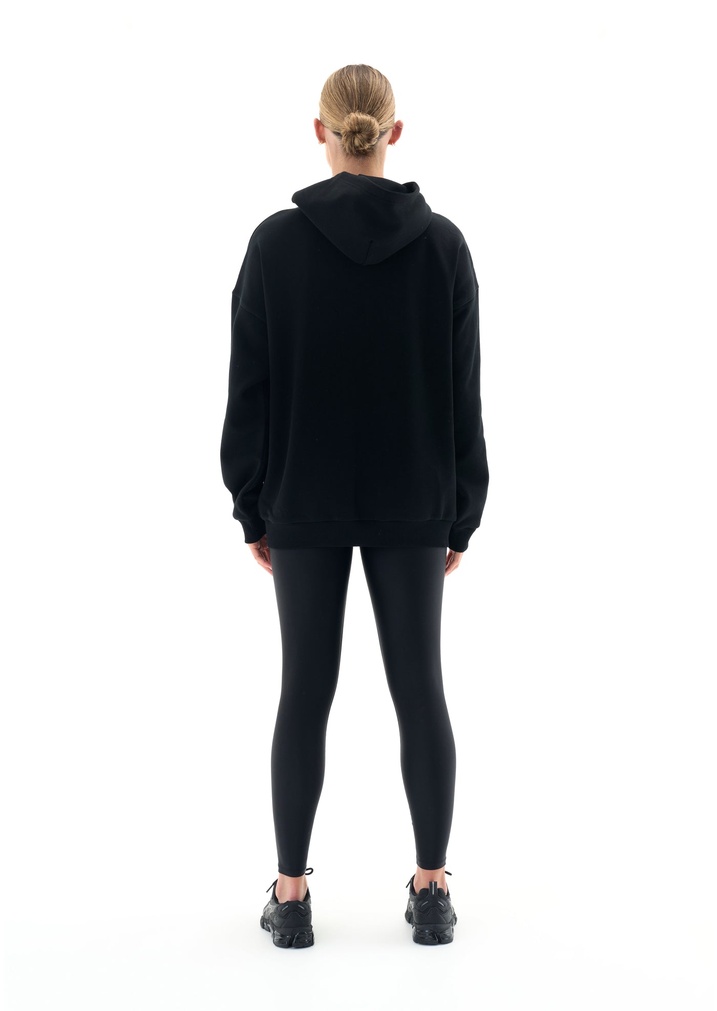 INITIALISE HOODIE IN BLACK