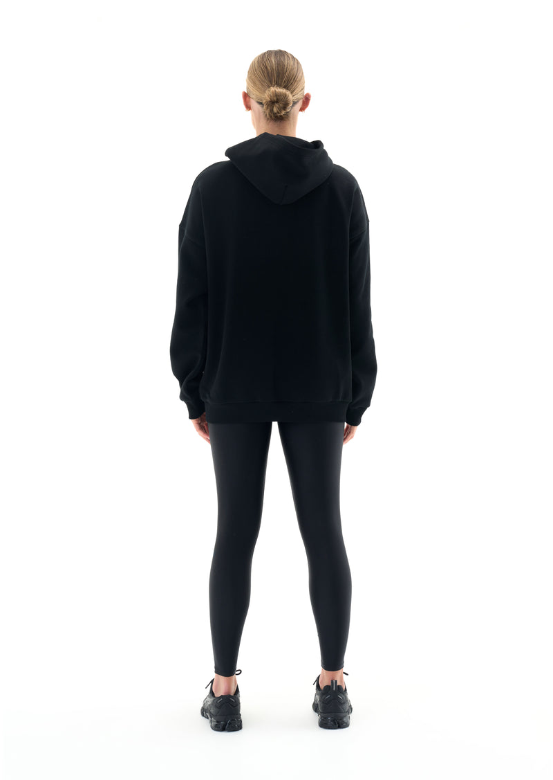 INITIALISE HOODIE IN BLACK
