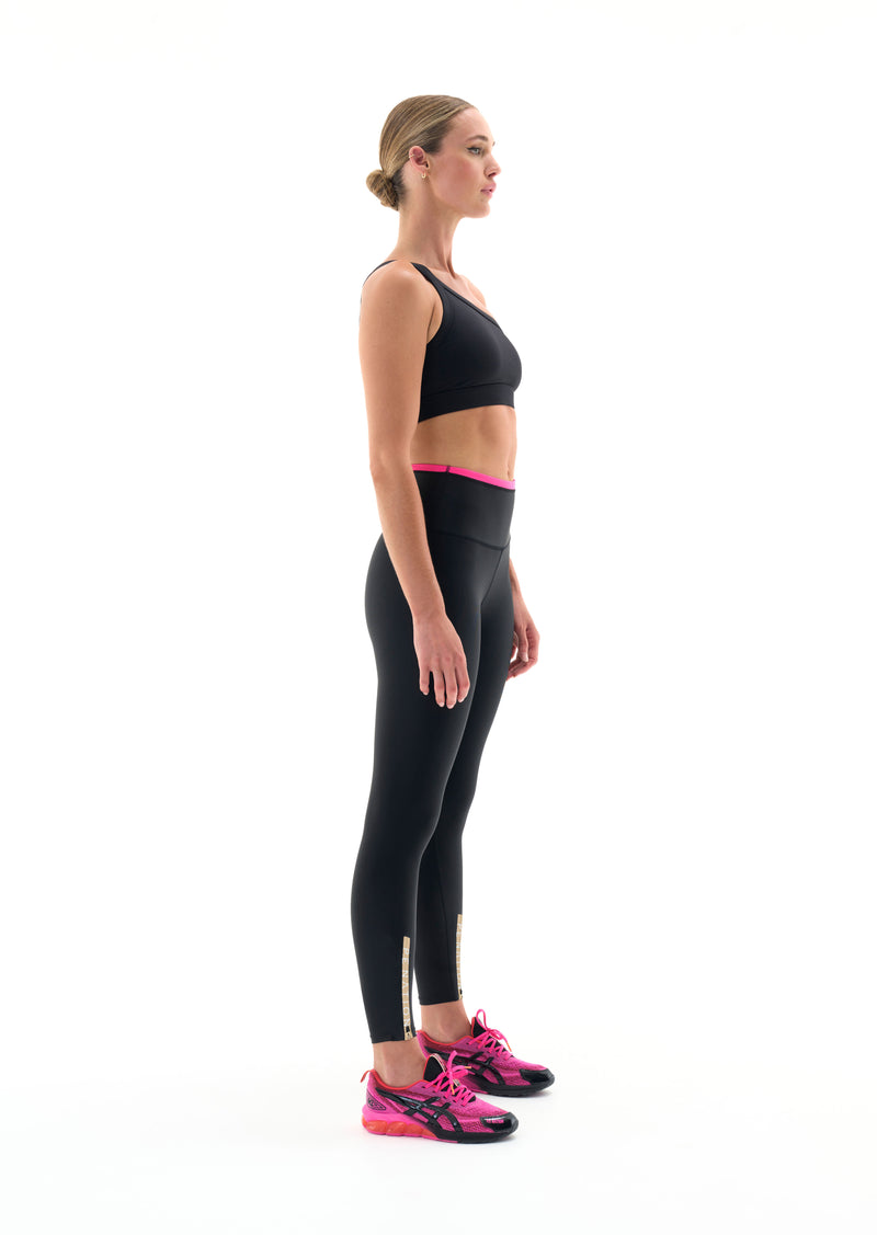 STEADY RUN LEGGING IN PINK GLO
