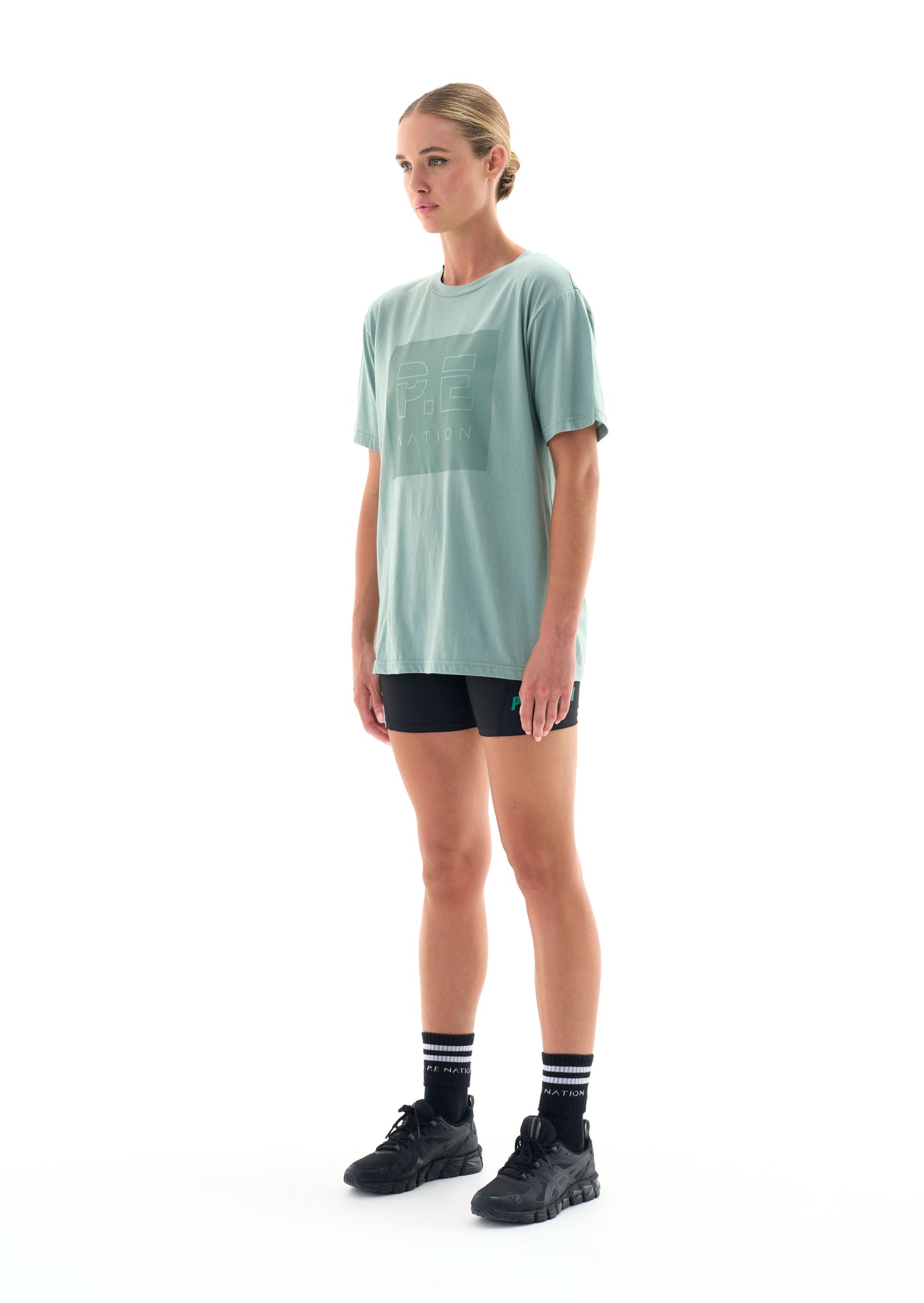 ARCADE TEE IN ICEBERG GREEN