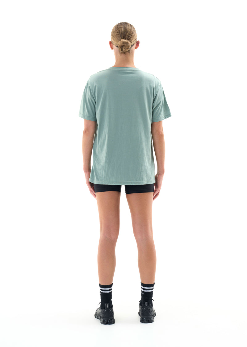 ARCADE TEE IN ICEBERG GREEN