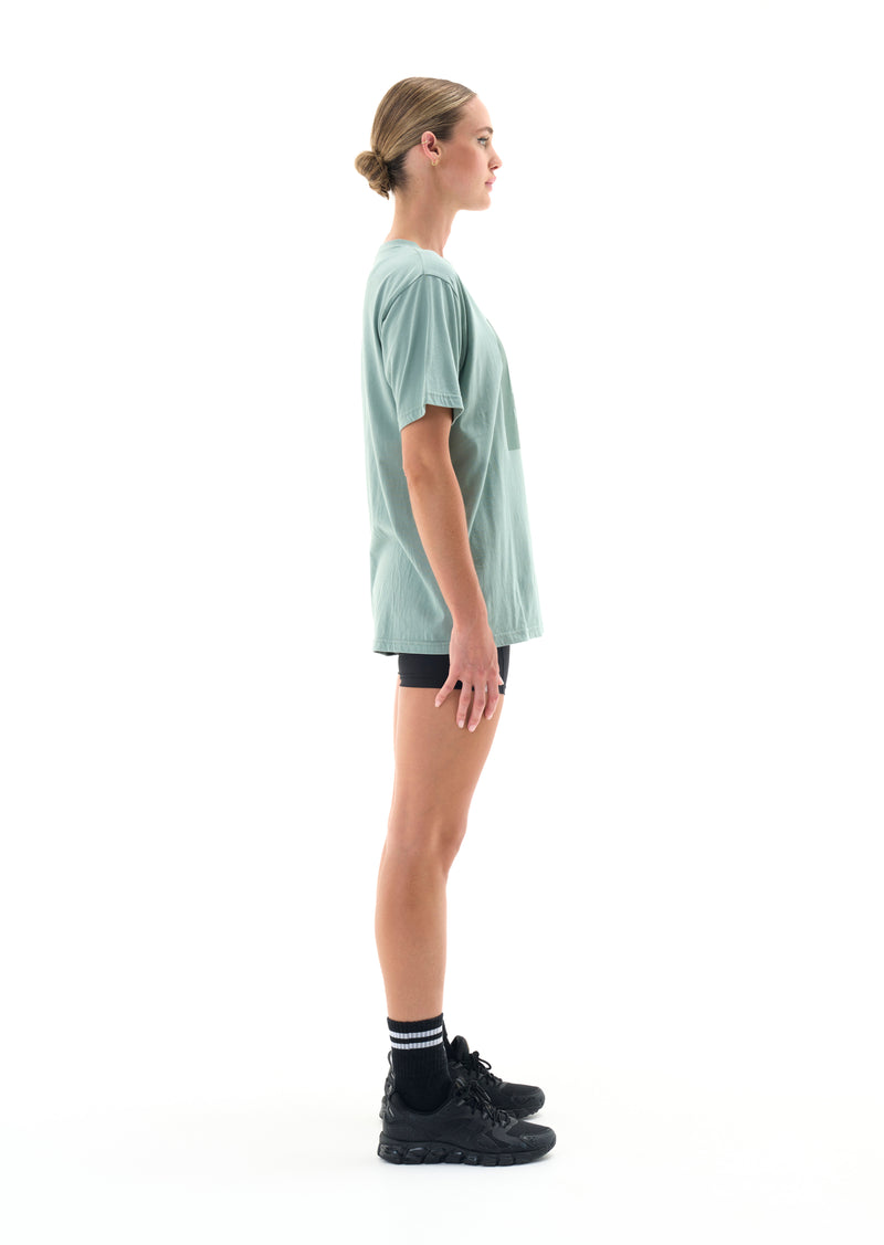 ARCADE TEE IN ICEBERG GREEN