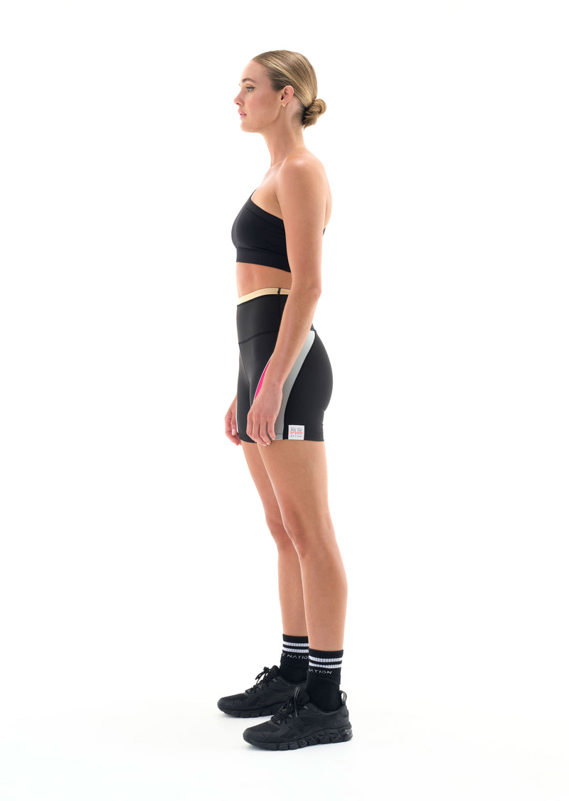 DIVISION ONE BIKE SHORT IN BLACK