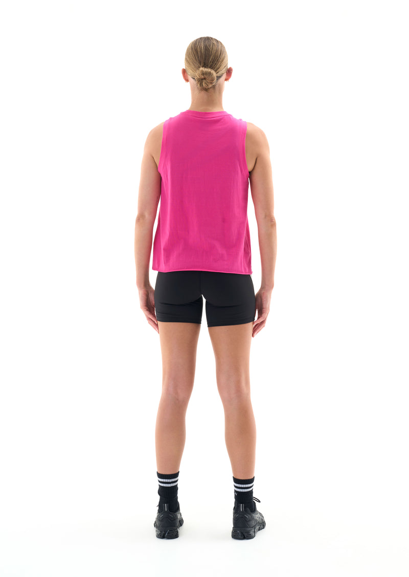 SHUFFLE TANK IN PINK GLO