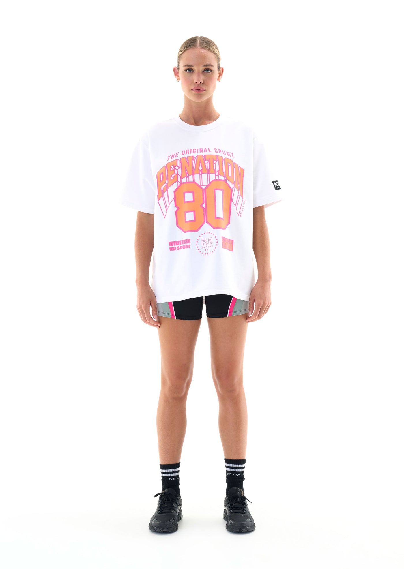 DEFENDING ZONE TEE IN OPTIC WHITE