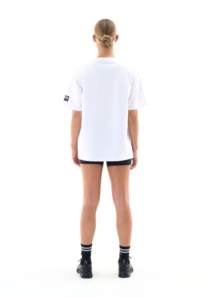 DEFENDING ZONE TEE IN OPTIC WHITE