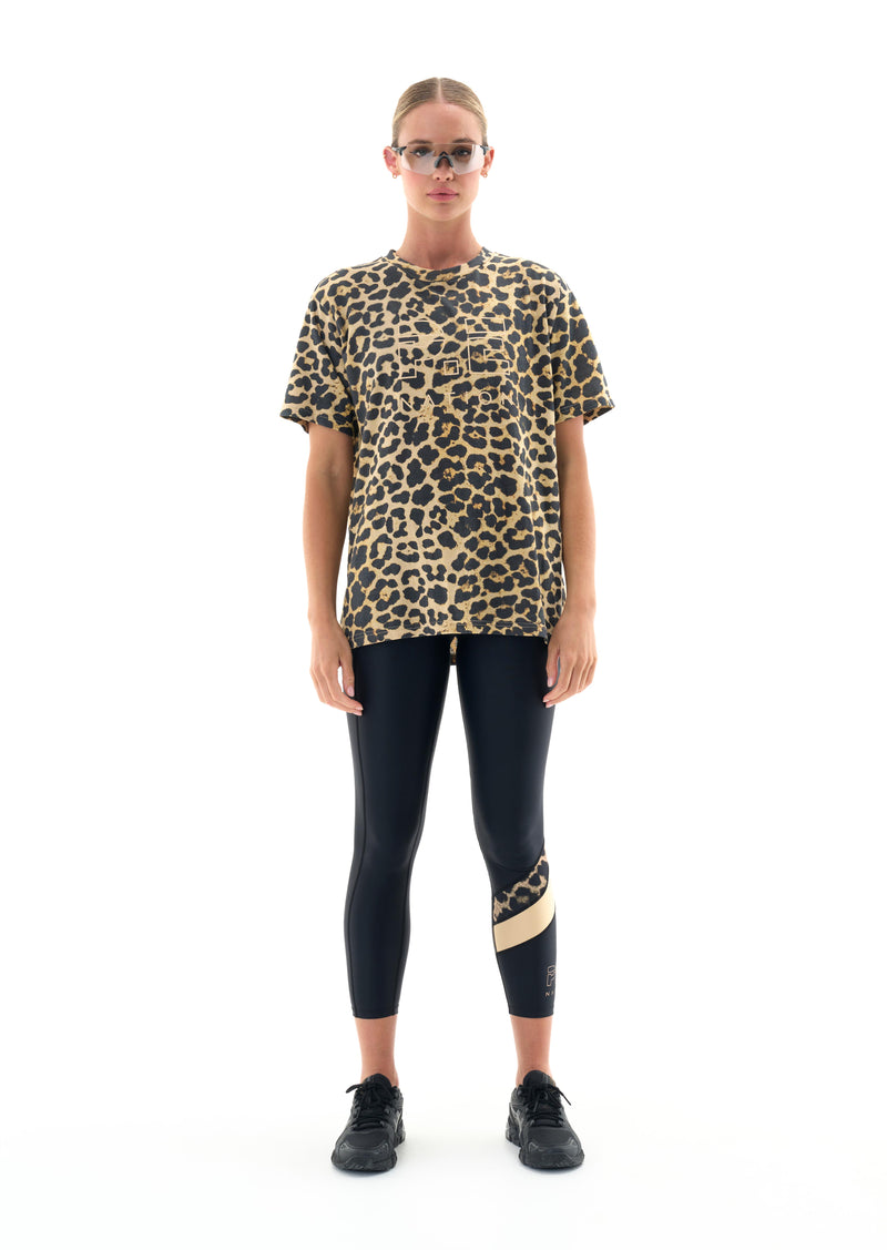 VALLEY TEE IN ANIMAL PRINT