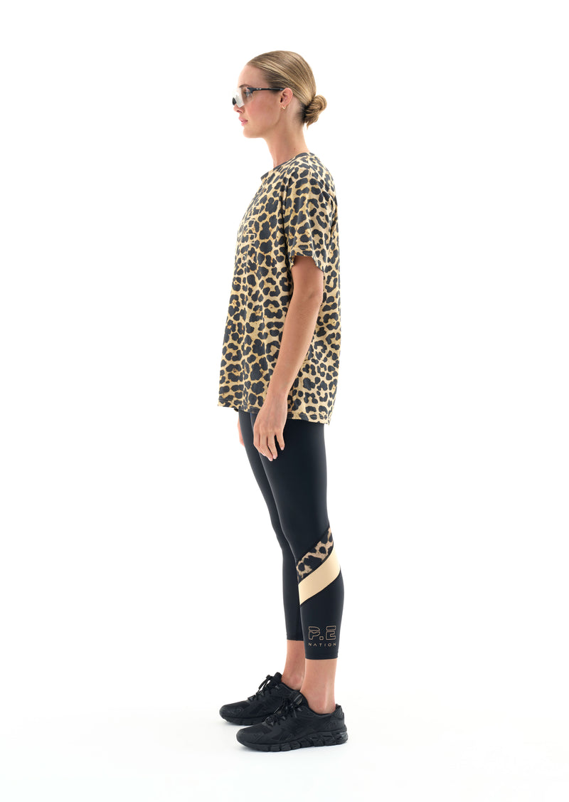 VALLEY TEE IN ANIMAL PRINT
