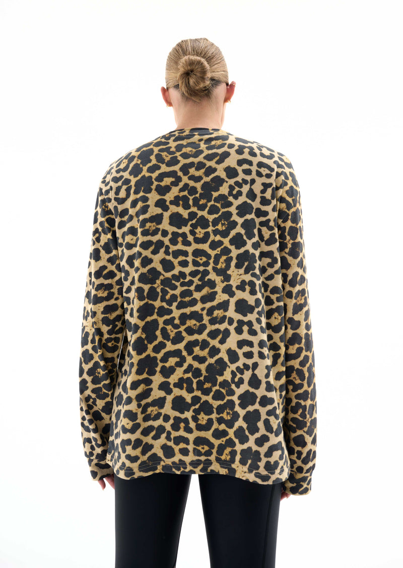 VALLEY LS TEE IN ANIMAL PRINT
