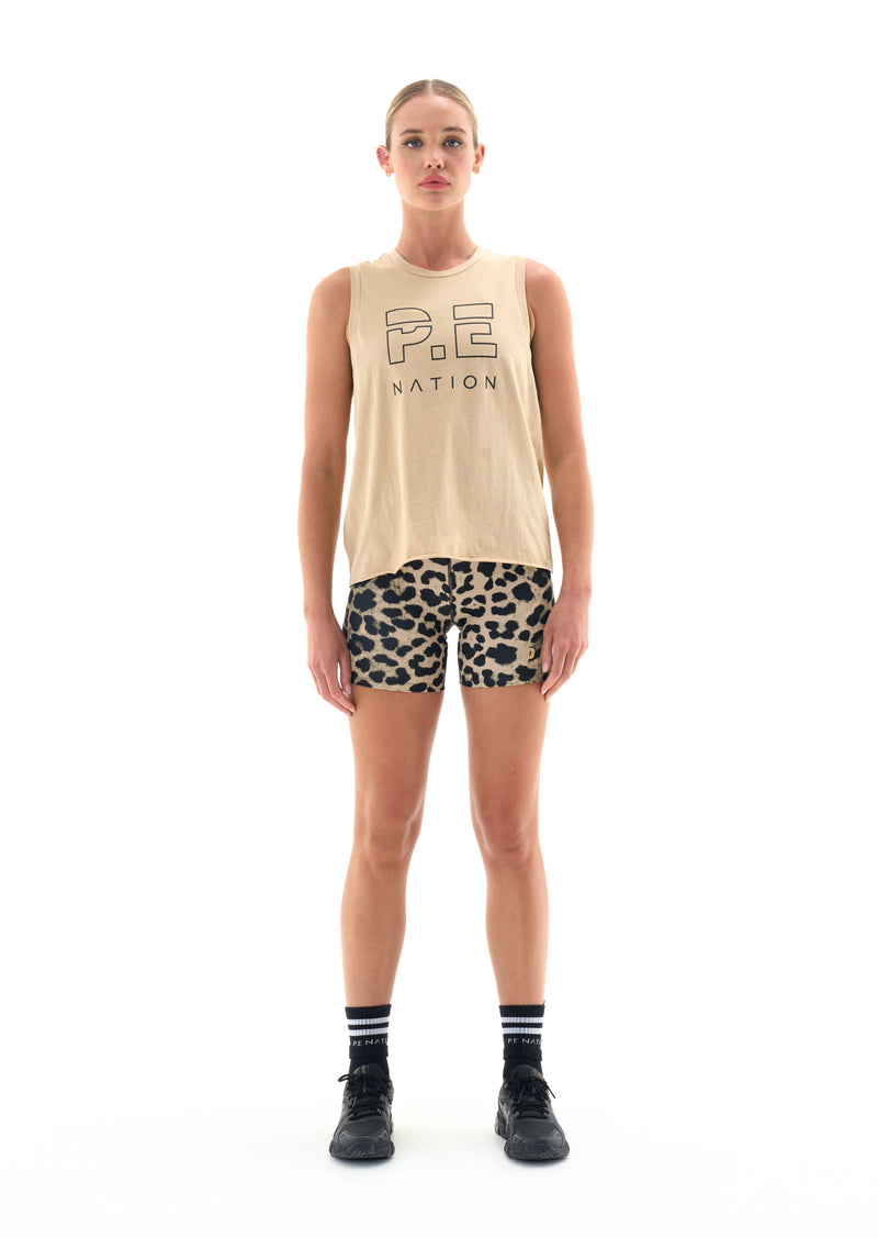 SHUFFLE TANK IN BEIGE
