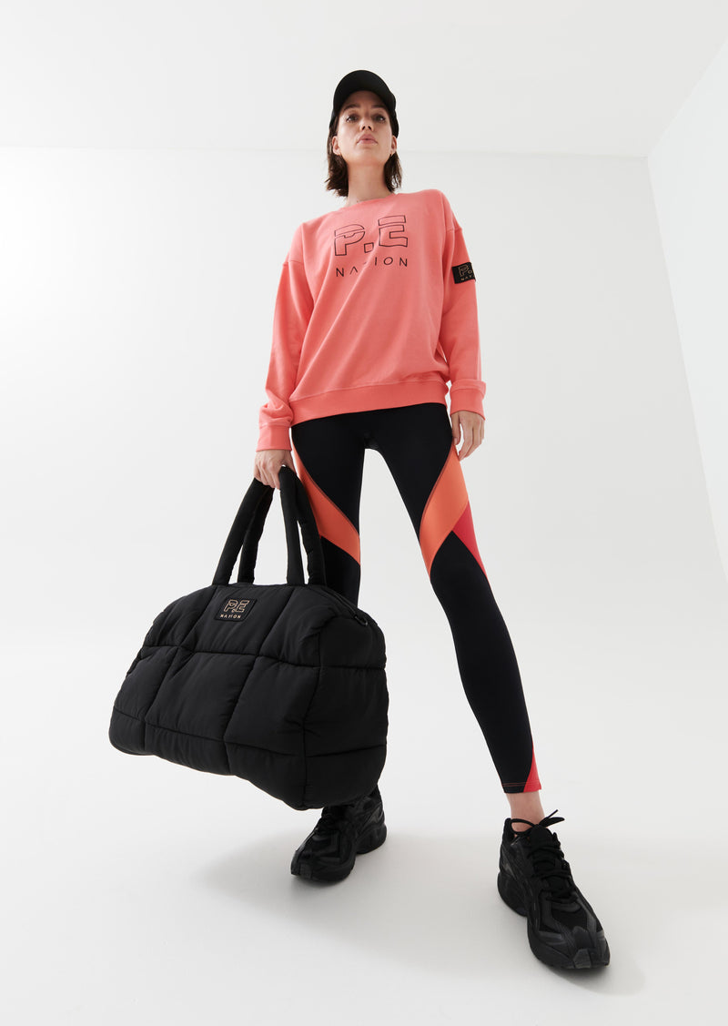 HEADS UP SWEAT IN TROPICAL PINK