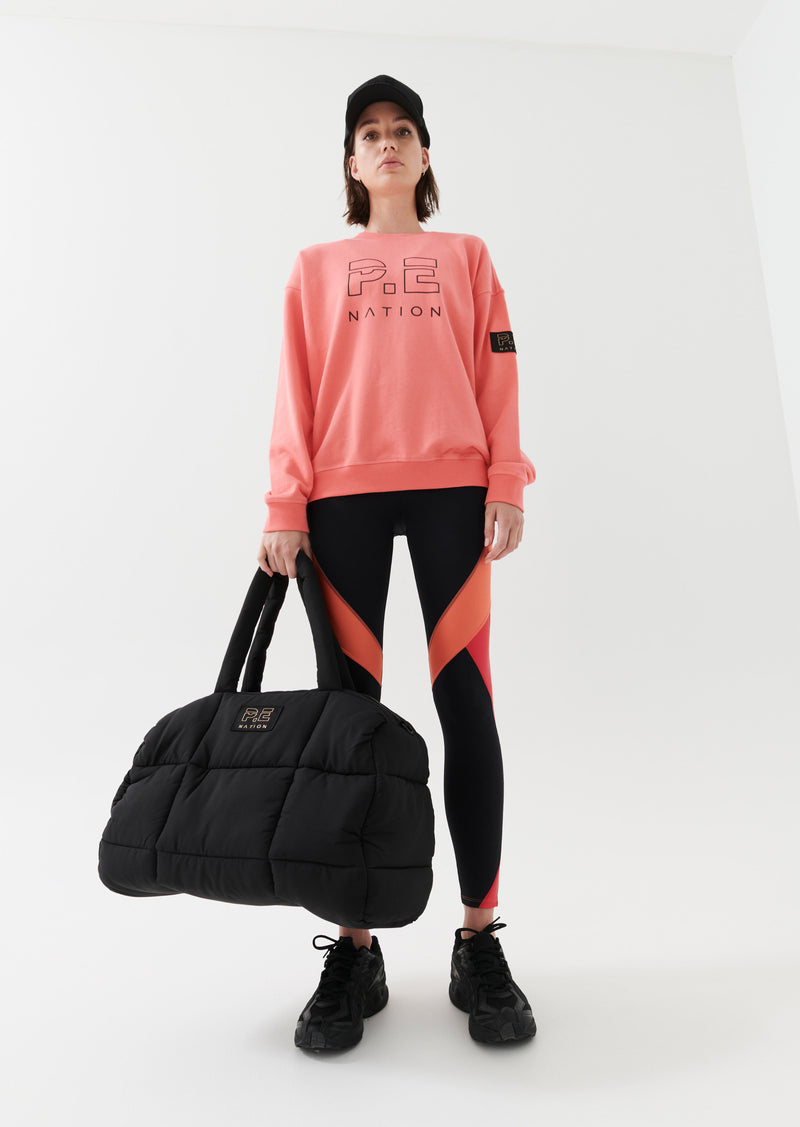 HEADS UP SWEAT IN TROPICAL PINK