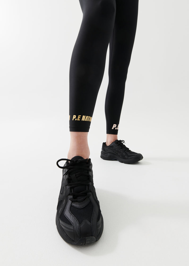 DOUBLE UNDER LEGGING IN BLACK